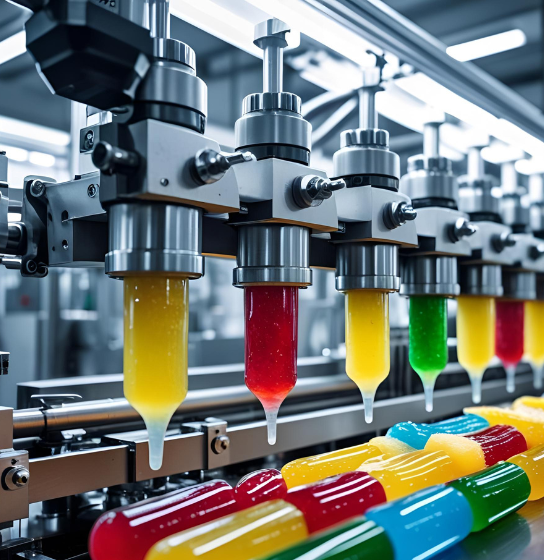 jelly tube filling sealing machine.
